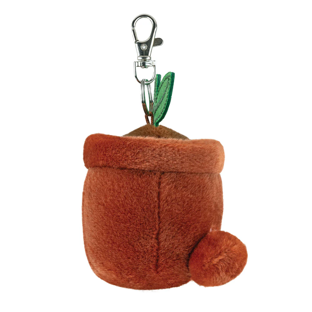 Palm Pals Terra Potted Plant Clip-On Plush Bag Charm - Aurora World - Image 4