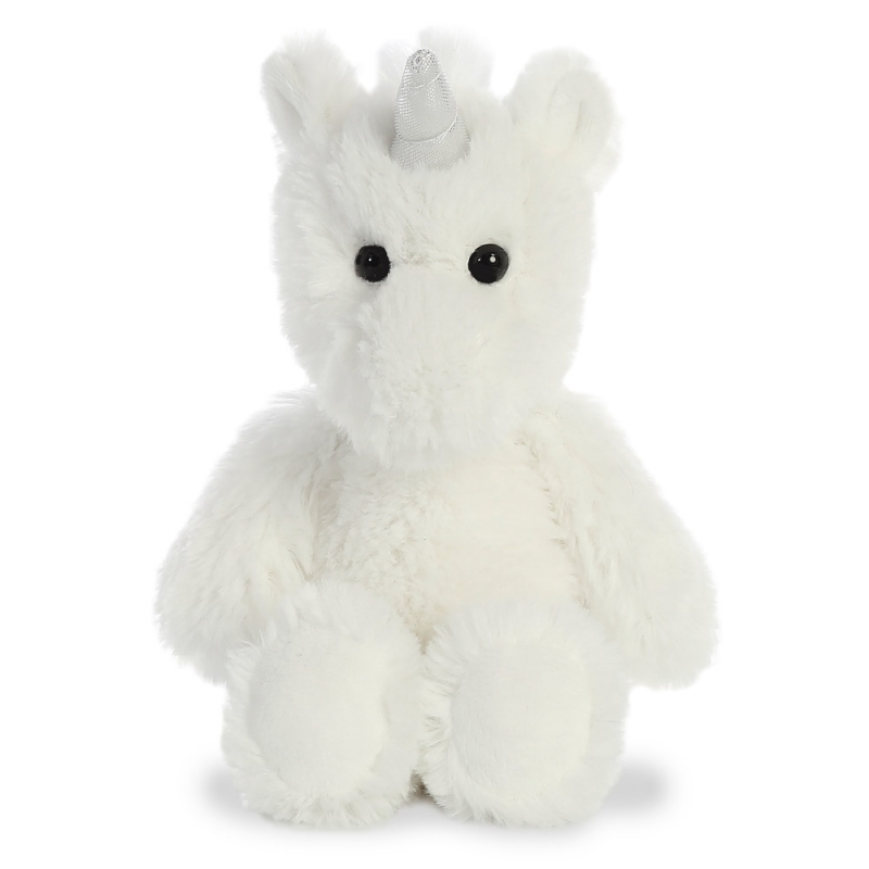 Cuddly Friends White Unicorn, 8 inch - Aurora World