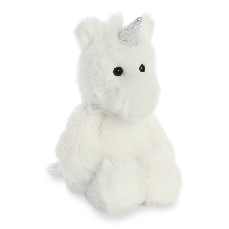 Cuddly Friends White Unicorn, 8 inch - Aurora World - Image 2