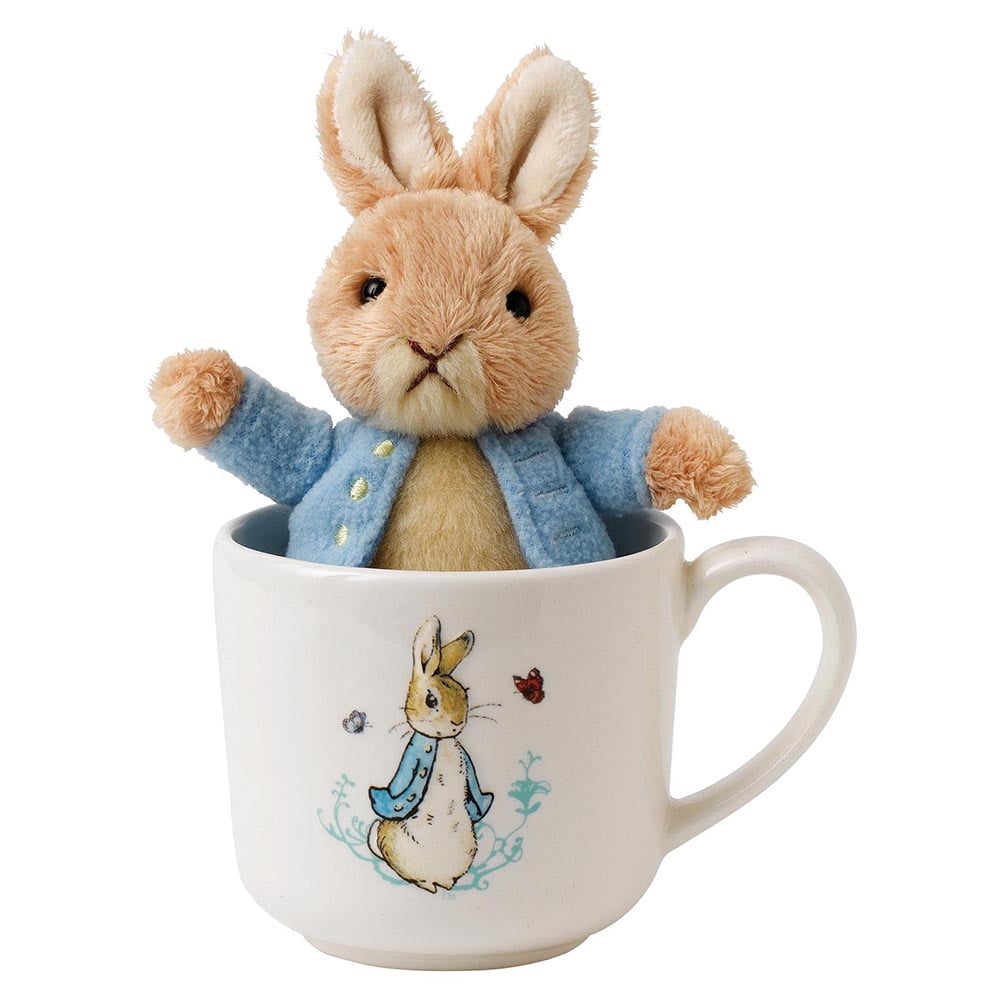 Peter Rabbit Toy and Mug Gift Set - Beatrix Potter