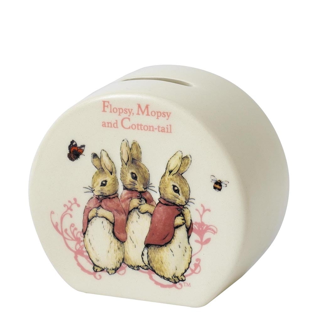 Money Bank - Flopsy, Mopsy and Cottontail - Beatrix Potter