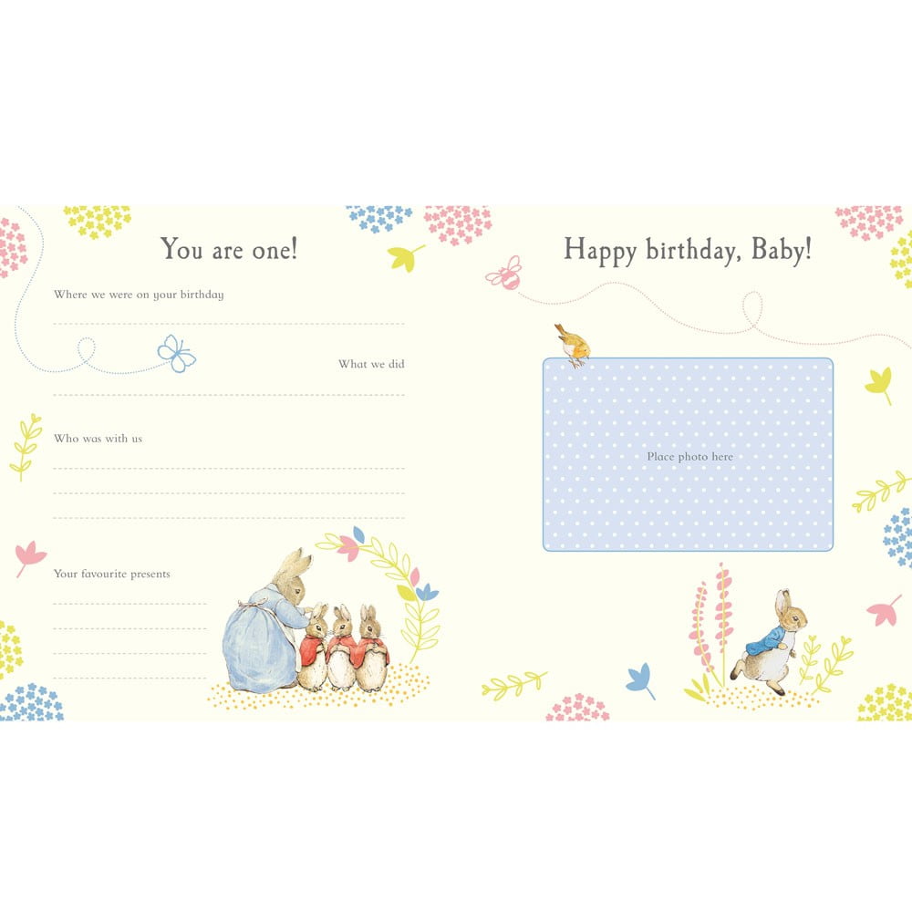 Peter Rabbit Baby Record Book - Beatrix Potter - Image 2