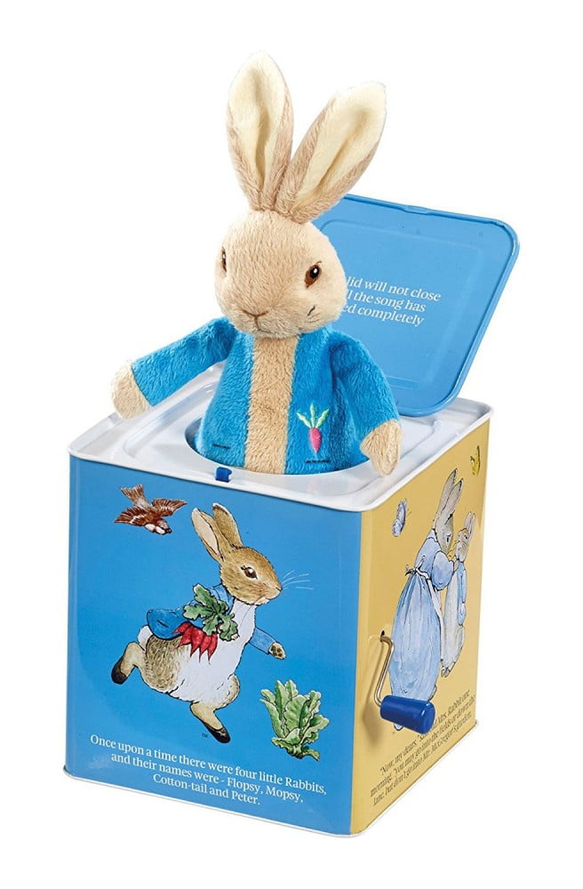 Peter Rabbit Jack In The Box Toy - Beatrix Potter
