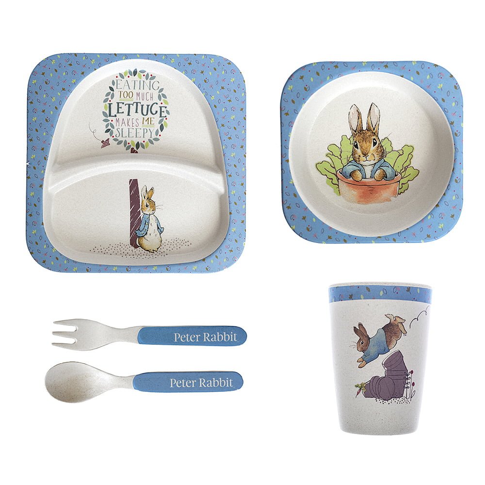 Peter Rabbit Organic Dinner Set - Beatrix Potter - Image 3