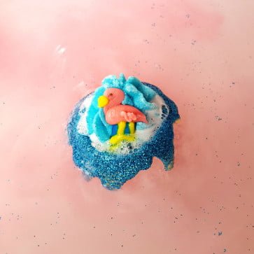 Flock Star Flamingo Bath Bomb, 160g - Bomb Cosmetics - Image 2