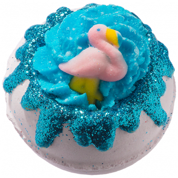 Flock Star Flamingo Bath Bomb, 160g - Bomb Cosmetics