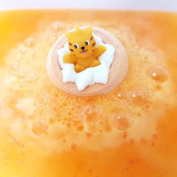 Meow For Now Bath Bomb with Toy Cat, 160g - Bomb Cosmetics - Image 2
