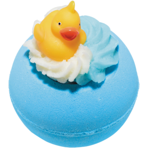 Pool Party Bath Bomb with Rubber Duck, 160g - Bomb Cosmetics