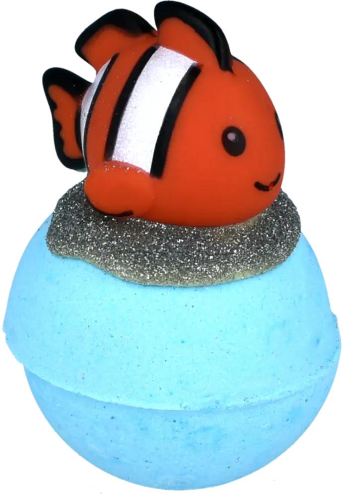 Stop Clown-fishing Around Bath Bomb with Toy Fish - Bomb Cosmetics