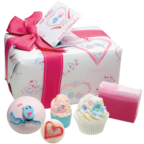 'Love Birds' Bath Gift Pack - Bomb Cosmetics