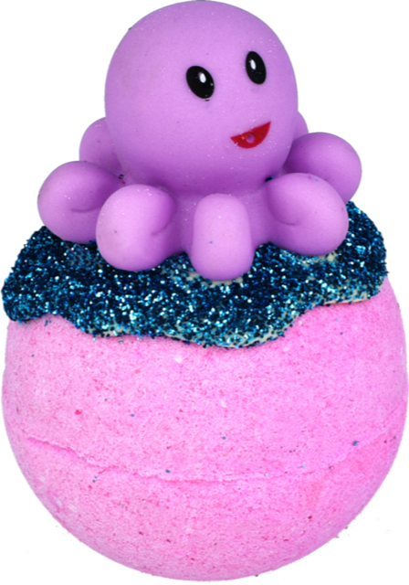 Octopus's Garden Bath Bomb with Octopus Toy - Bomb Cosmetics