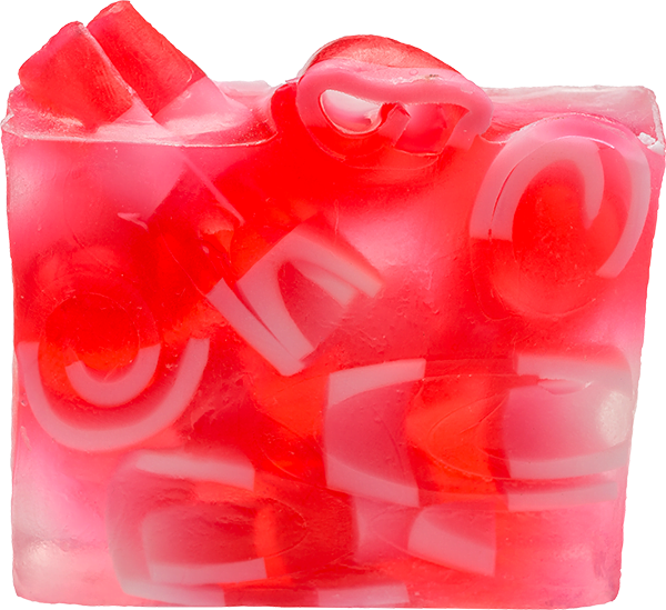 Candy Cane Mountain Handmade Soap - Bomb Cosmetics