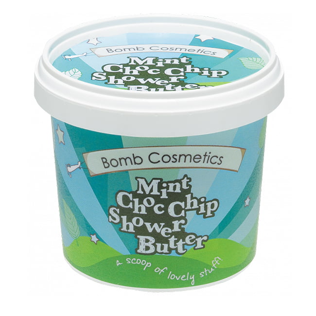 Mint Choc Chip Cleansing Shower Butter - Bomb Cosmetics