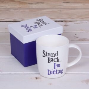 Stand Back I'm Dieting Mug - The Bright Side