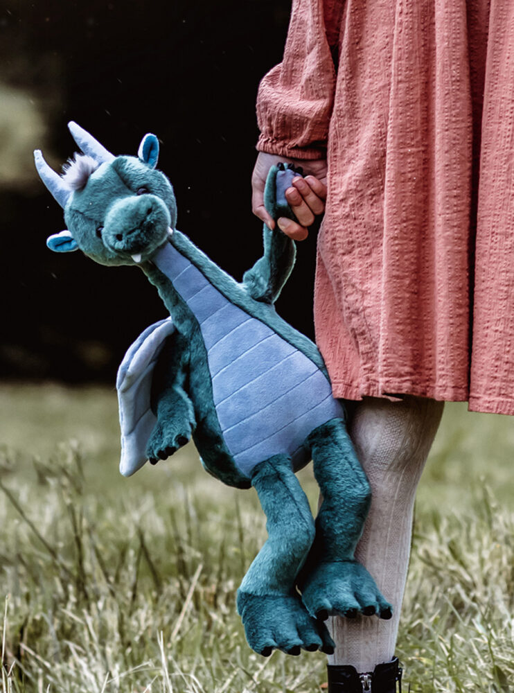 Charlie Bears Bearhouse - Spades Dragon, 32cm - Image 3