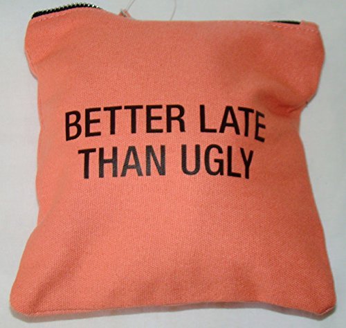 Better Late Than Ugly Zip Up Cosmetic Bag - About Face Designs - Image 3