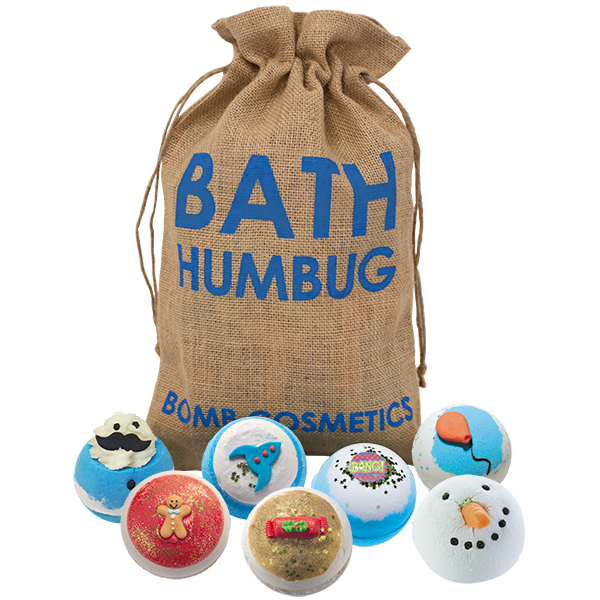 Bath Humbug Hessian Sack Bath Bomb Gift Set – Bomb Cosmetics