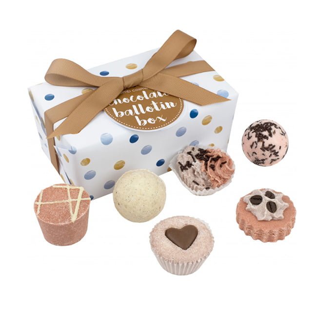 Assorted Chocolate Ballotin Box Gift Pack - Bomb Cosmetics