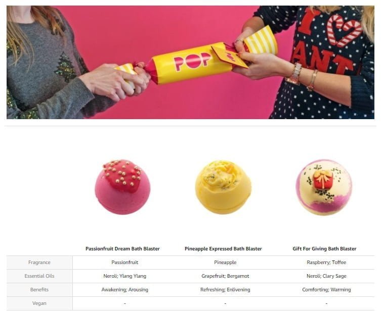 Pop Cracker Gift Pack - Bomb Cosmetics - Image 2