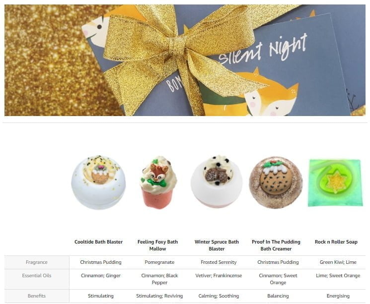 Silent Night Gift Pack - Bomb Cosmetics - Image 2