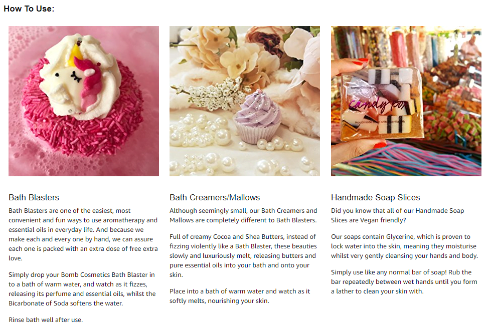 Sprinkle of Magic Unicorn Gift Pack - Bomb Cosmetics - Image 3