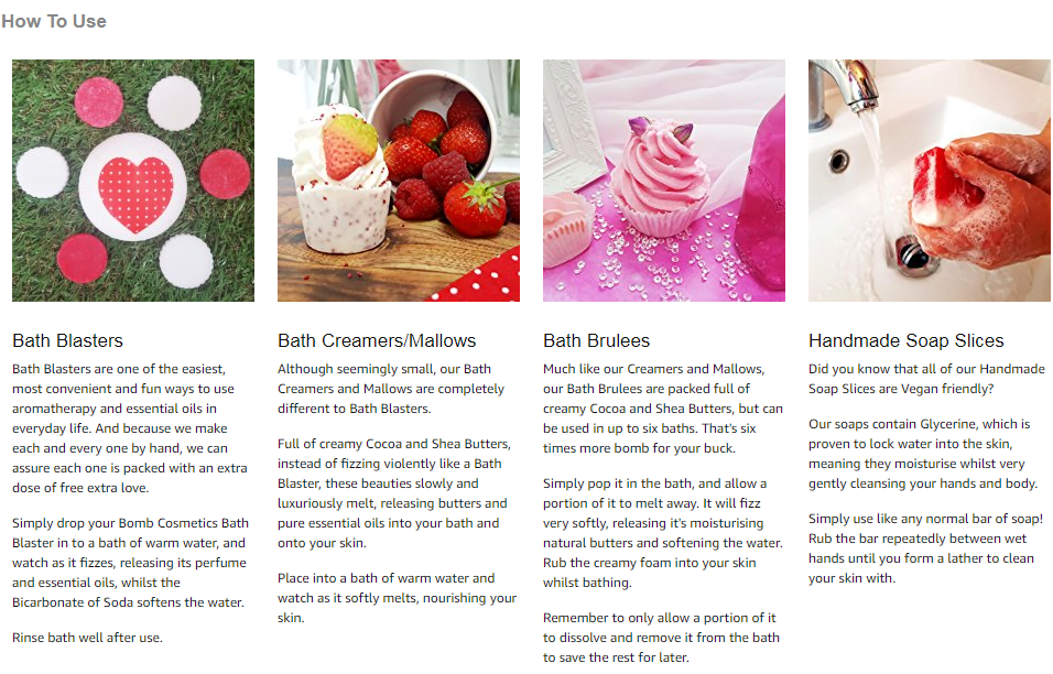Strawberry Patch Gift Pack - Bomb Cosmetics - Image 3