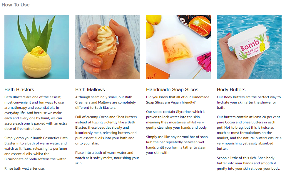 Totally Tropical Gift Pack - Bomb Cosmetics - Image 3