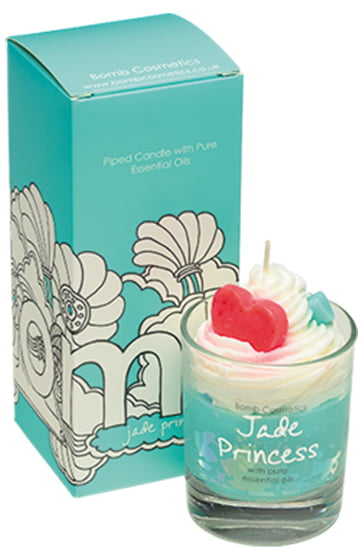 Jade Princess Piped Candle - Bomb Cosmetics