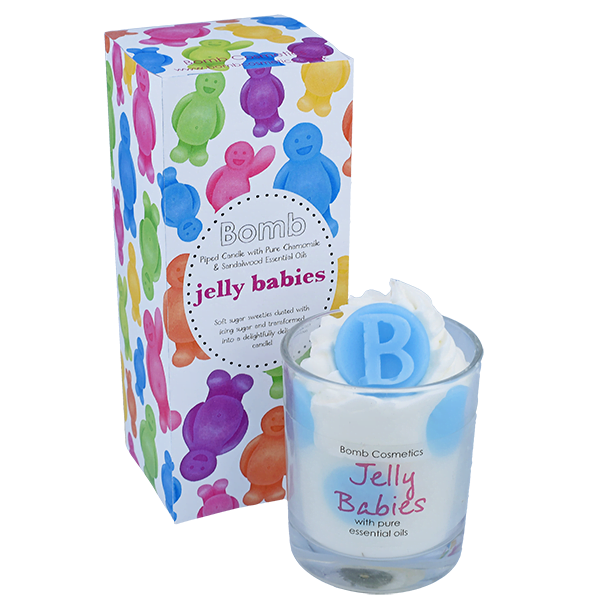 Jelly Babies Piped Candle - Bomb Cosmetics