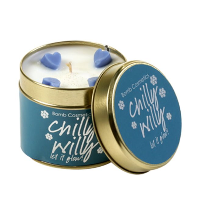 Chilly Willy Tinned Candle - Bomb Cosmetics