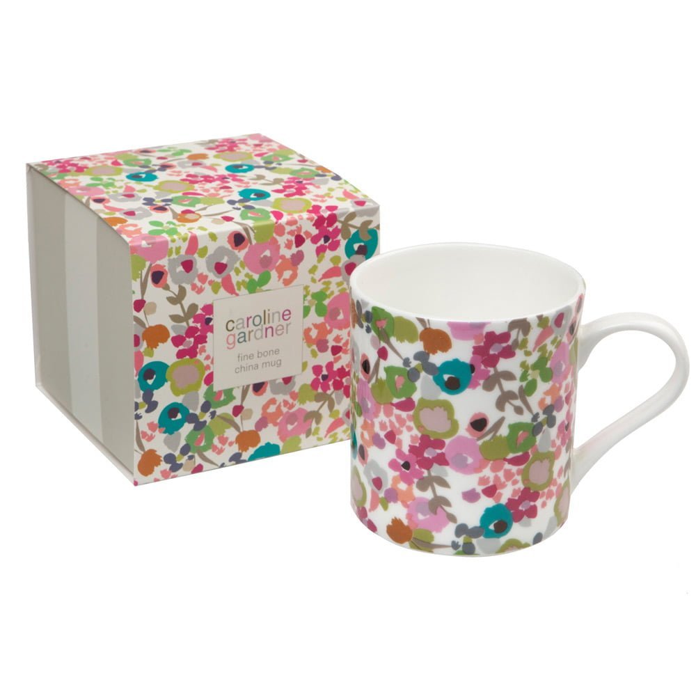 Ditsy Fine Bone China Mug - Caroline Gardner