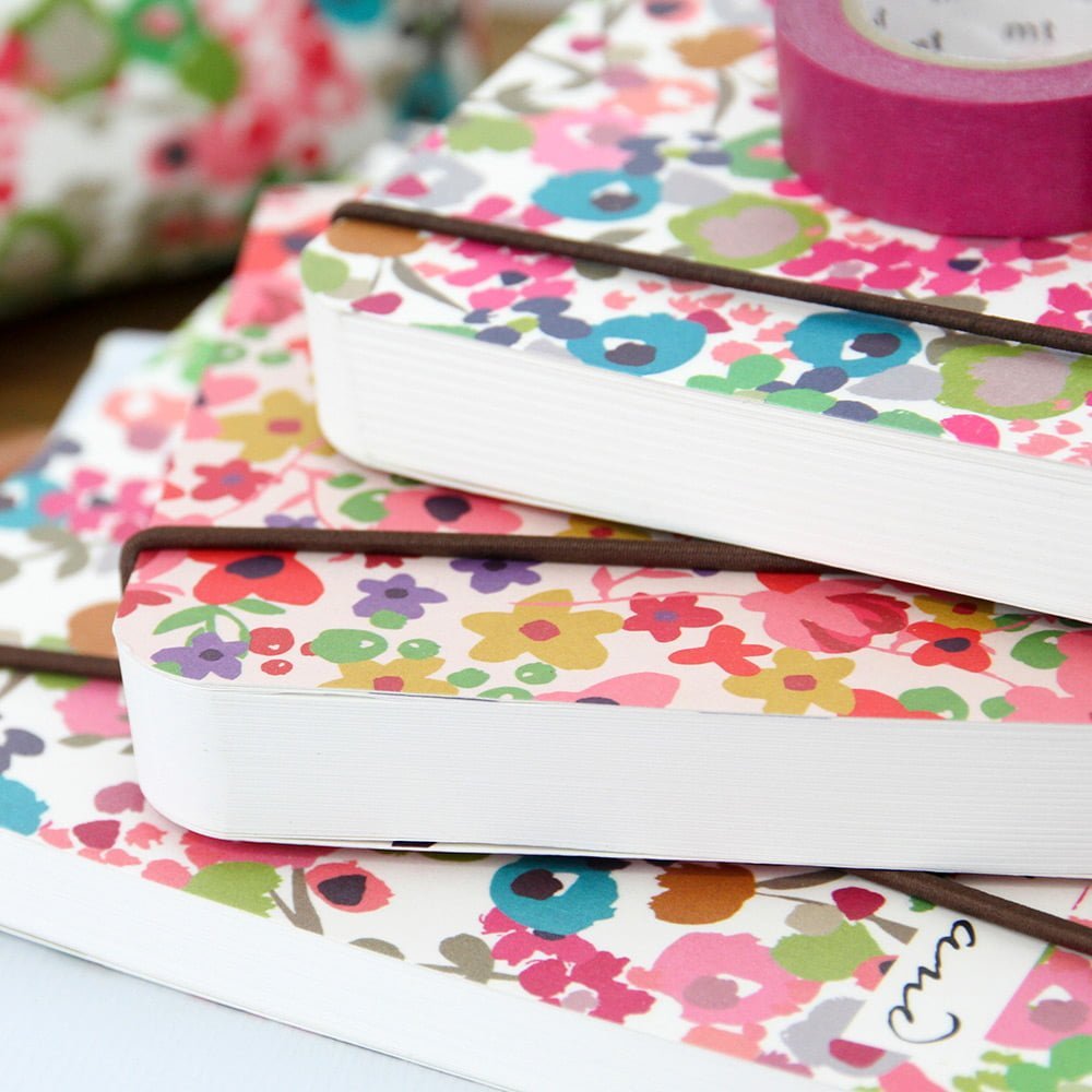 Ditsy Floral A6 Small Chunky Notebook - Caroline Gardner - Image 4