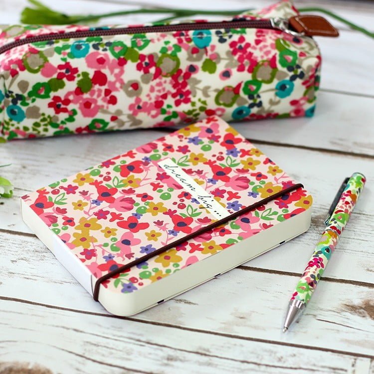 Ditsy Floral A6 Small Chunky Notebook - Caroline Gardner - Image 3