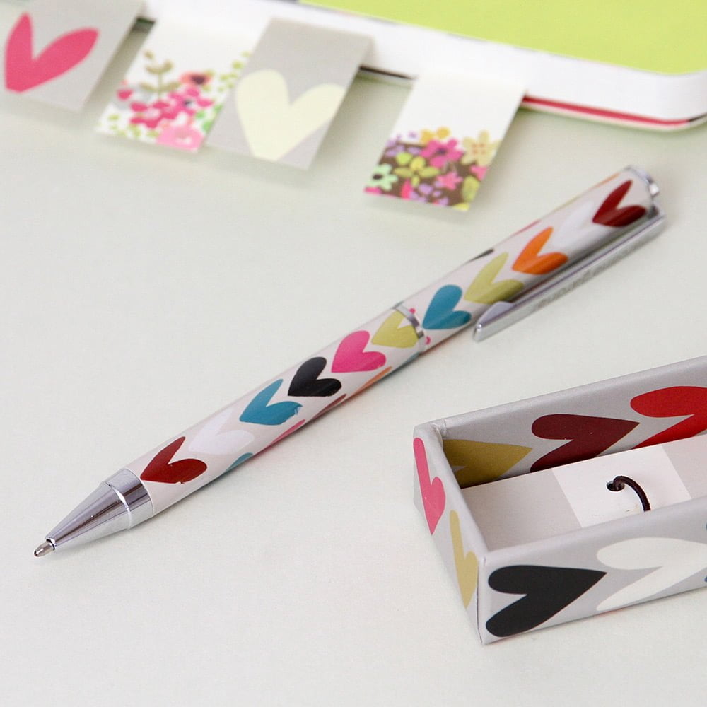Hearts Boxed Pen - Caroline Gardner - Image 2