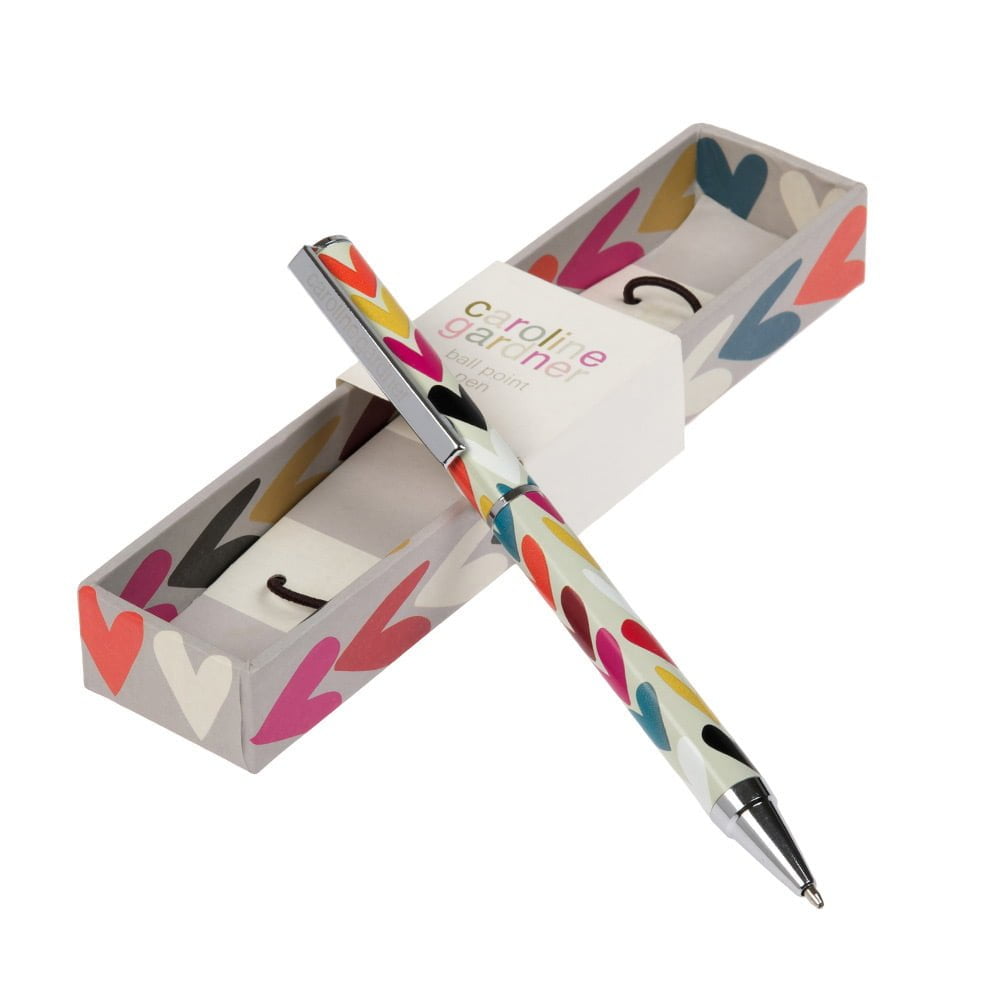 Hearts Boxed Pen - Caroline Gardner
