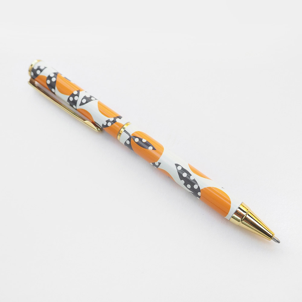 Caroline Gardner Oranges Boxed Pen - PEN116 - Image 2