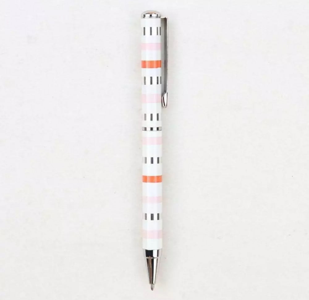 Striped Boxed Pen - Caroline Gardner