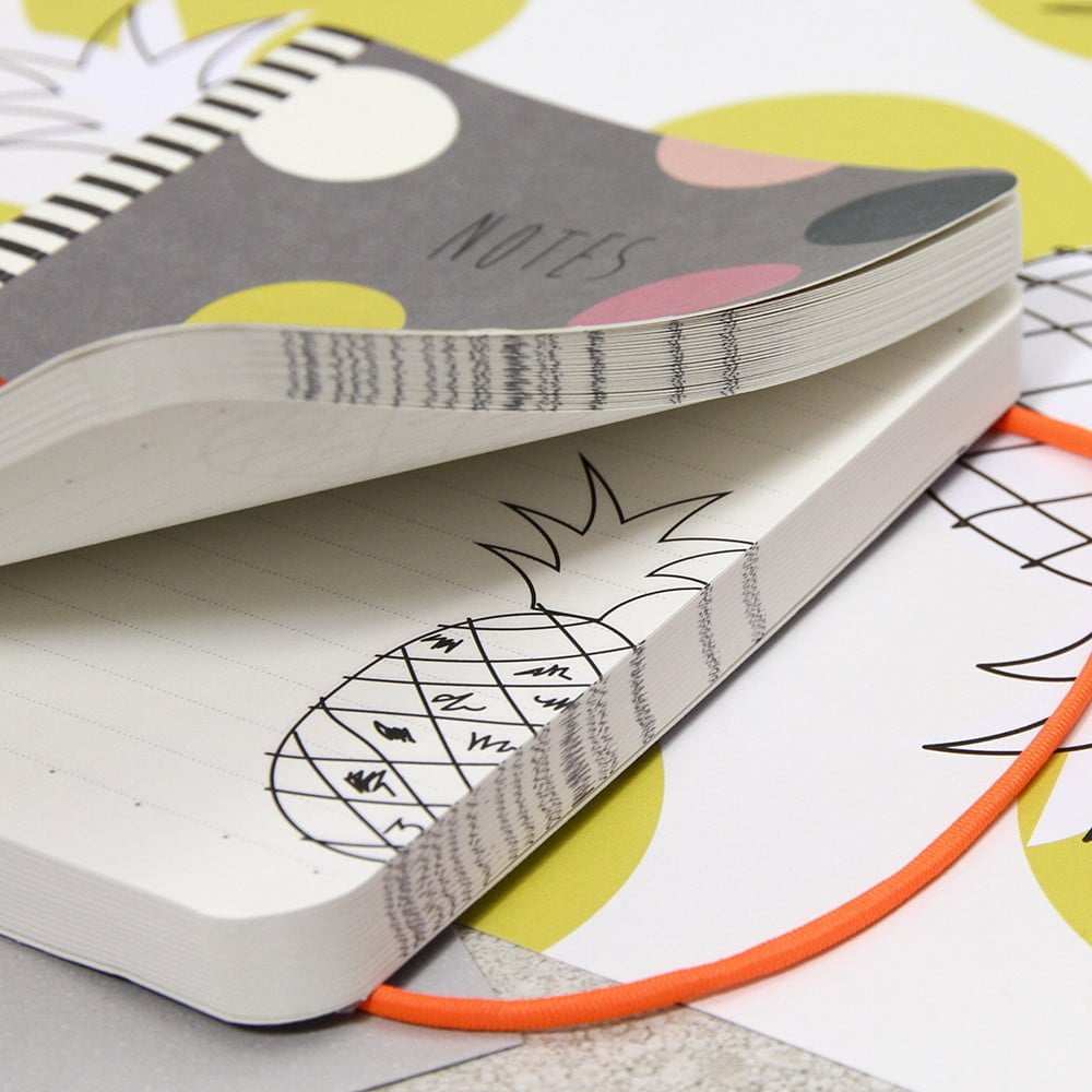 Pina Colada A6 Small Chunky Notebook - Caroline Gardner - Image 3