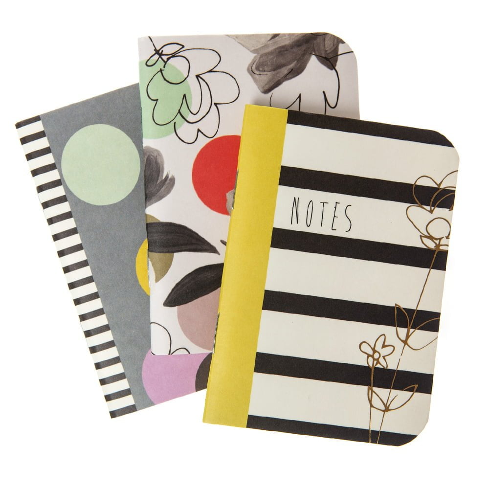 Pina Colada Pocket Notebook Set Of 3 - Caroline Gardner