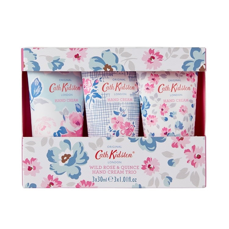 Cath Kidston - Wild Rose and Quince Mini Hand Cream Trio 3 x 30ml