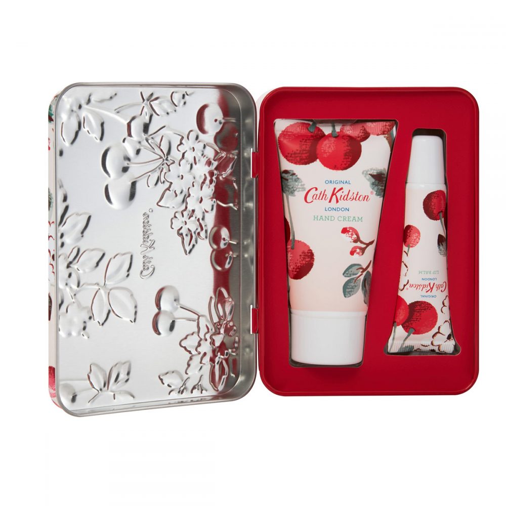 Cath Kidston - Cherry Sprig Hand and Lip Tin - Image 2
