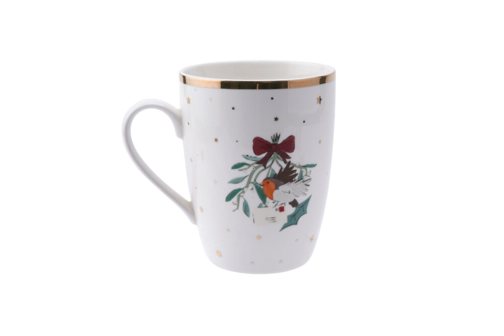 Letter to Father Christmas Robin Mug - CGB Giftware - Image 2