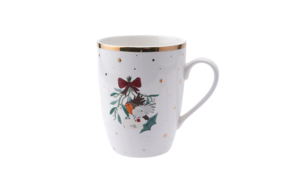 Letter to Father Christmas Robin Mug - CGB Giftware - Image 3