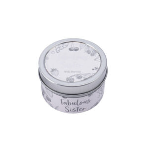 Fabulous Sister 'Wild Berries' Scented Candle Tin