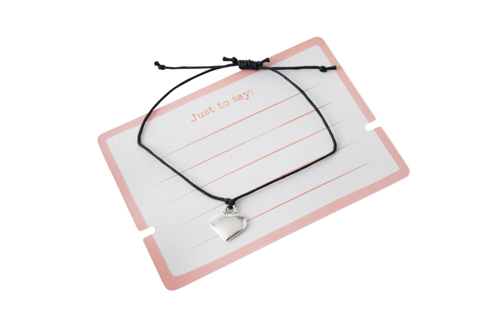 'Thankful For You' String Charm Bracelet - Image 2