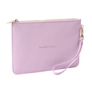 'Starry Eyed' Lilac Beauty Bag - Willow and Rose