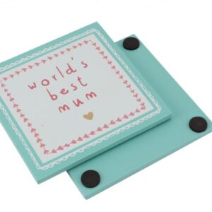 World's Best Mum Coaster