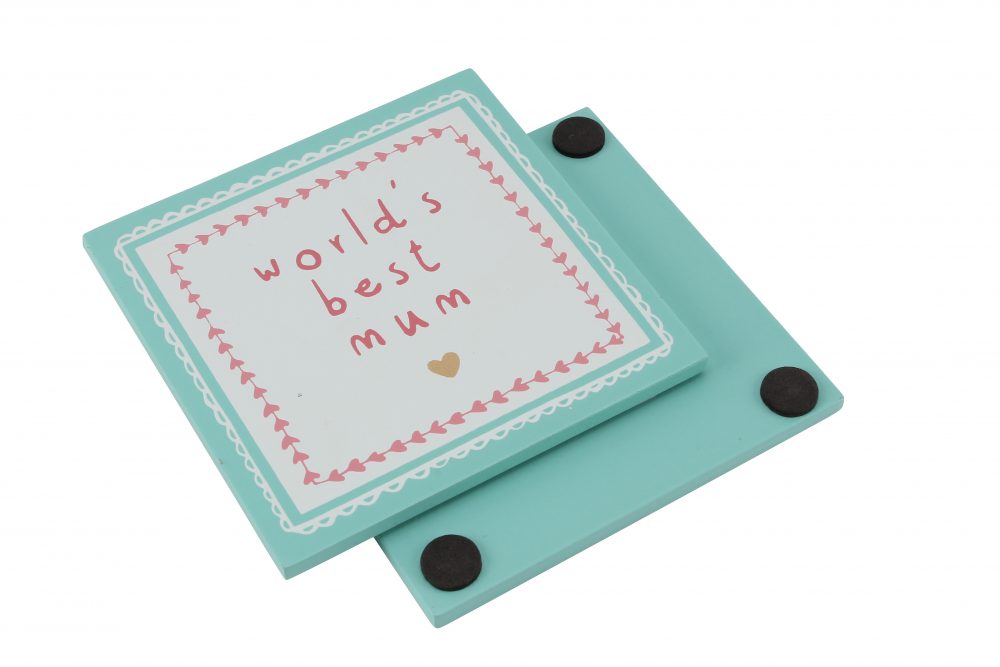 World's Best Mum Coaster
