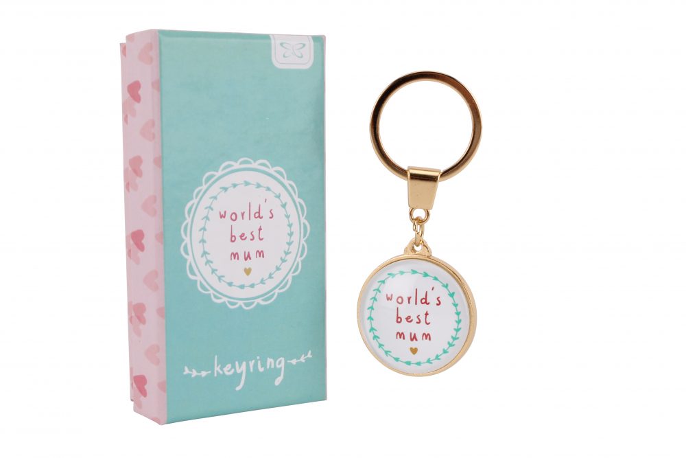 World's Best Mum Keyring