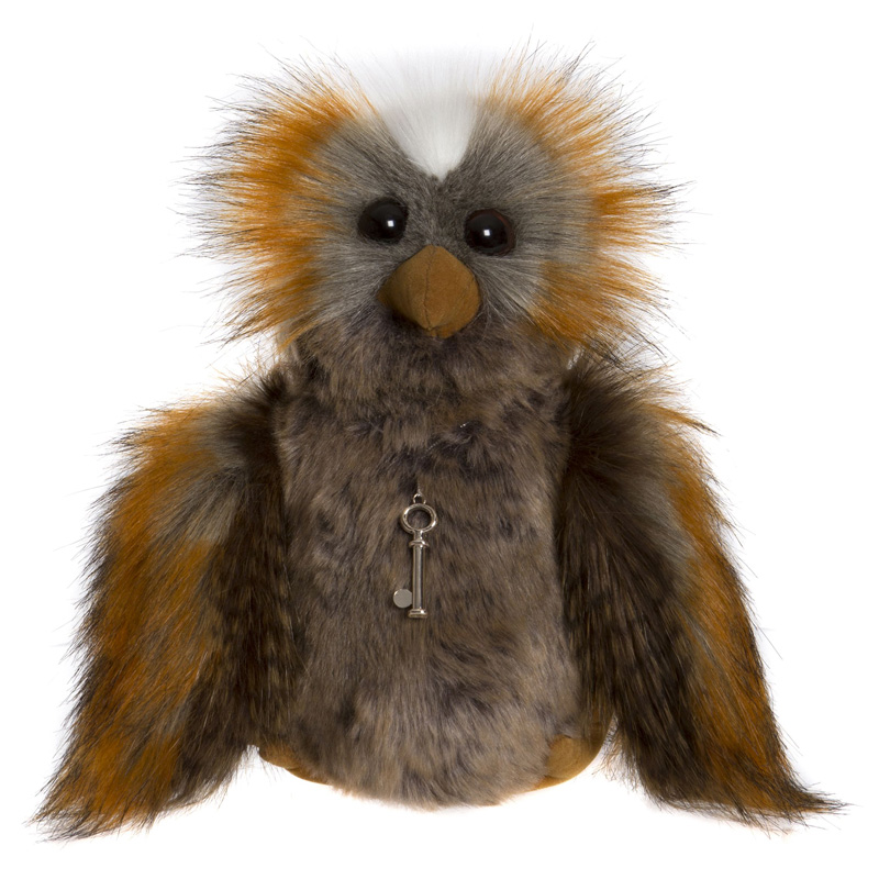 Wanda Owl, 23 cm – Charlie Bears Plush CB175188